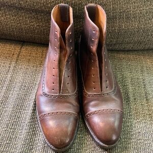 Septième Largeur dark brown Balmoral “Marceau” boot fall/winter 2012